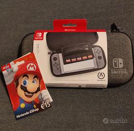 Custodia Nintendo Switch nuova + credito EShop
