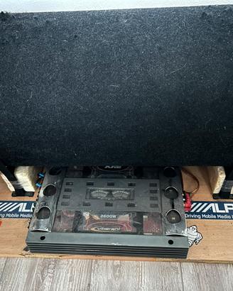 Subwoofer 2600W perfettamente funzionante