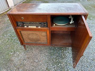 Mobile stereo radio giradischi Perpetuum Ebner