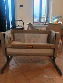 Next to me culla a dondolo fianco letto