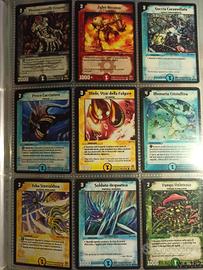 Carte Duel Masters e bustine vuote