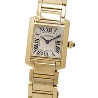 Cartier Tank Francaise yellow gold 18 kt ref 2385