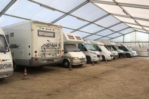 Posto Camper coperto per Roulotte e Caravan