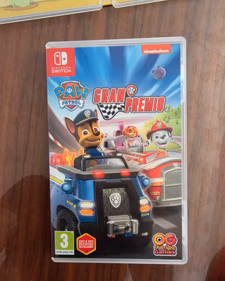 Paw Patrol Gran Premio nintendo switch 