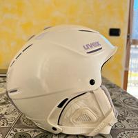 Casco da sci Uvex P1 bianco/ Tilla, mis 52-55