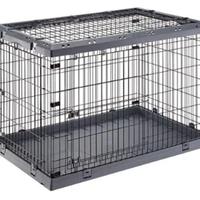 Box pieghevole per cani SUPERIOR 120 NERO Ferplast