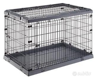 Box pieghevole per cani SUPERIOR 120 NERO Ferplast