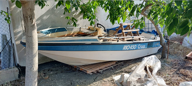 Barca Rio 450 cross con motore Evinrude 25cv