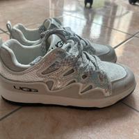 Scarpe UGG tg 37 largo grigie e glitter