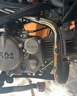 Motore pit bike yx 160 con 26 ore