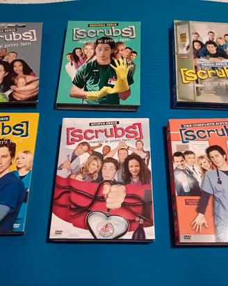 Serie tv Scrubs DVD stagioni da 1 a 6