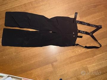 Pantalone sci nero Fila tg.14 anni