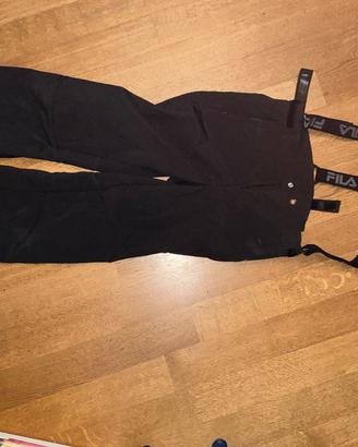 Pantalone sci nero Fila tg.14 anni