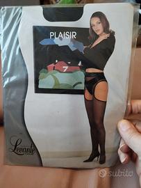 Calze reggicalze Levante nero tg. 3 Large