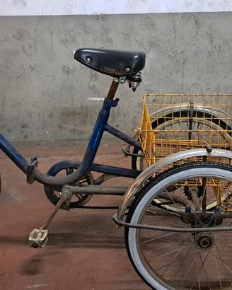 bicicletta a tre ruote 