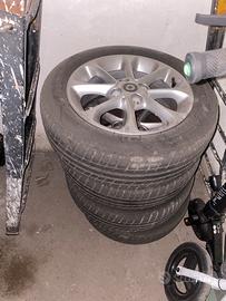 Set 4 cerchi in lega 15 originali smart 453