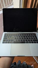 mac book pro 13 pollici 2019 schermo rotto