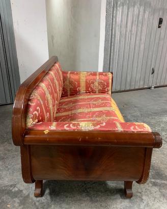 divano due posti legno massello copie francese