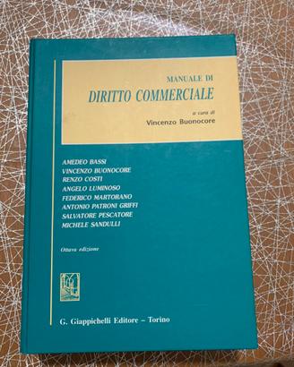 Manuale diritto commerciale Buonocore