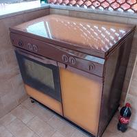 cucina a gas per interno/esterno 