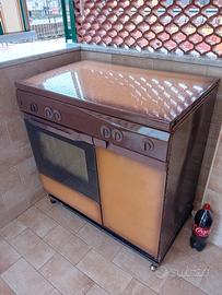 cucina a gas per interno/esterno 