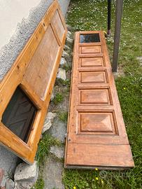 Portone in legno