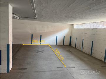 Posto auto coperto centro Quartu pressi scuole