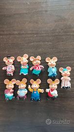 lotto stock topo gigio PVC gomma maria perego 80-9