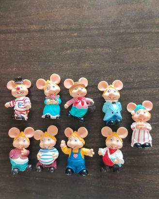 lotto stock topo gigio PVC gomma maria perego 80-9