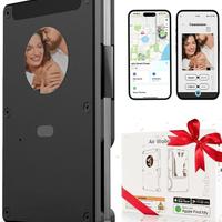 Porta Carte di Credito, Portafoglio AirTag, 