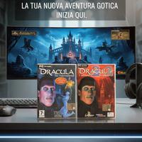 DVD PC Game Dracula 1 e 2 Classici Avventura lotto