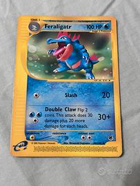 Feraligatr carta pokemon del set expedition
