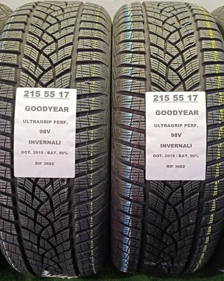 4 GOMME 215 55 17 GOODYEAR INV RIF3682