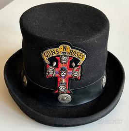 “Guns N’ Roses” cilindro Slash rock tg 58