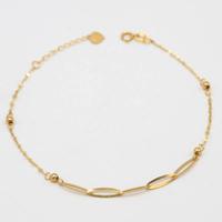 Bracciale ragazza in oro giallo 18 kt E.122