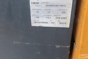 Muletto elettrico 12ql completo di carica batteria