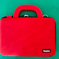 Borsa porta laptop / tablet rossa