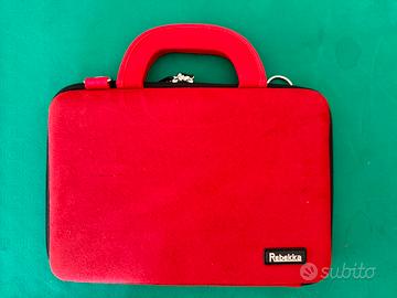 Borsa porta laptop / tablet rossa