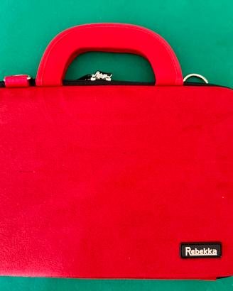Borsa porta laptop / tablet rossa