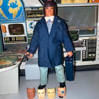 Big Jim Spy  004 Blue Trench ( 3248 )