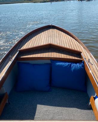 Barca cofano legno veneziano