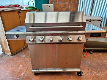 barbecue a gas
