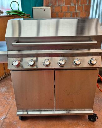 barbecue a gas