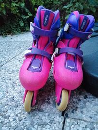 Pattini roller Oxelo per bambina tg 32-34