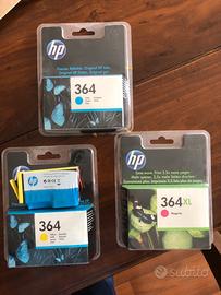 Cartucce colore originali HP 364