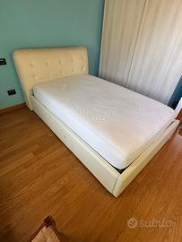 Letto una piazza e mezza con contenitore
