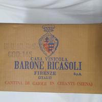 Chianti Brolio Ricasoli 1964 scatola 6 bottiglie