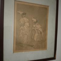 quadro pulcinella e..come da foto
