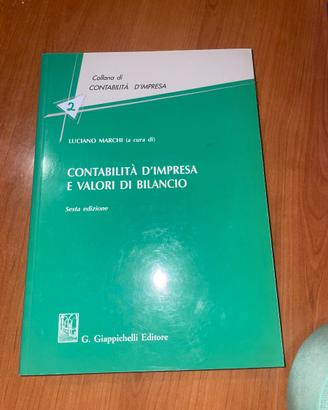 Contabilità d'impresa e valori di bilancio (NUOVO)