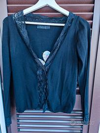 cardigan nero Twin set by Simona Barbieri 